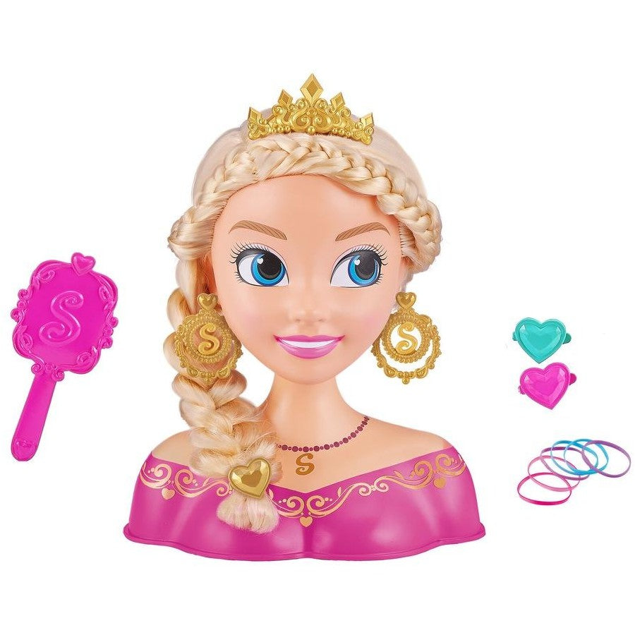 SPARKLE GIRLZ STYLING HEAD W ACCESSORIES