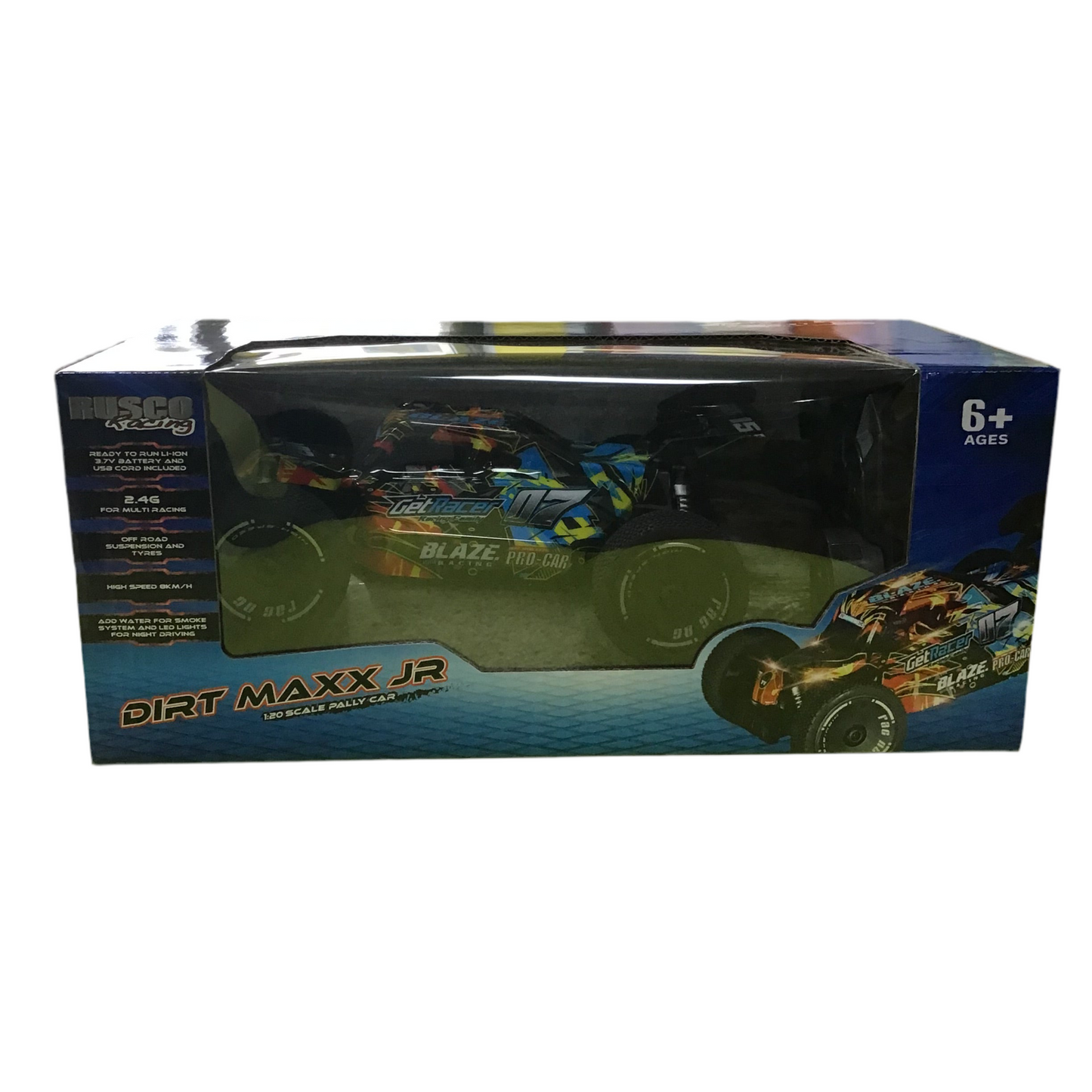 R/C RUSCO DIRT MAXX JUNIOR BUGGY W SMOKE