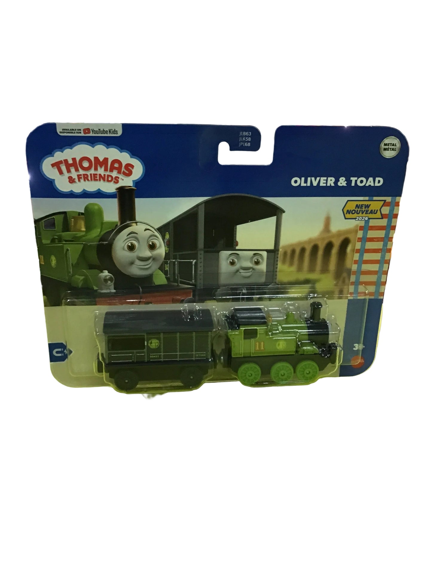 THOMAS & FRIENDS 2 PK OLIVER & TOAD
