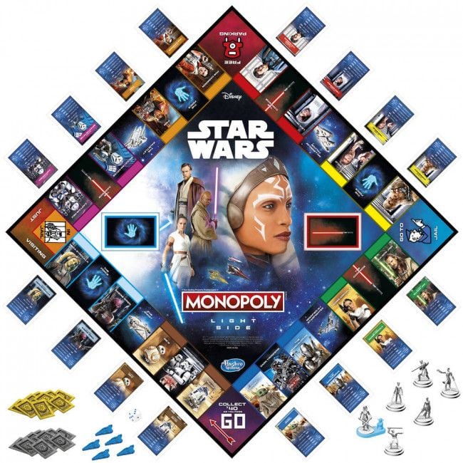GAME MONOPOLY STAR WARS LIGHT SIDE