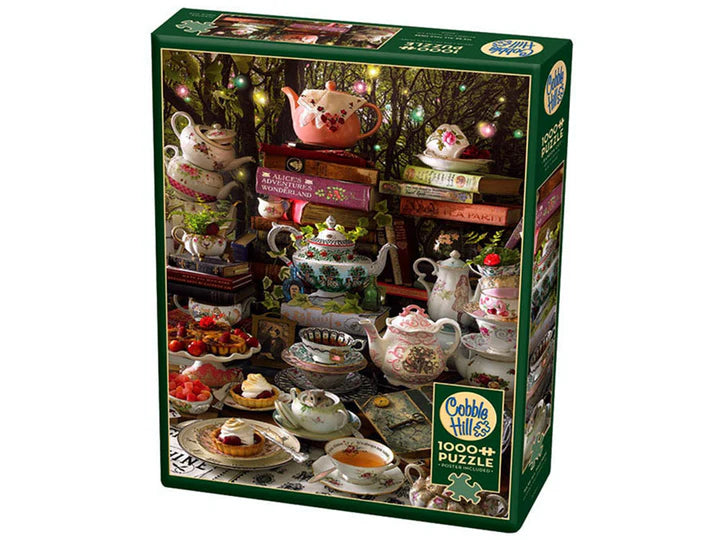 PUZZLE 1000PC WE'RE ALL MAD HERE COBBLE