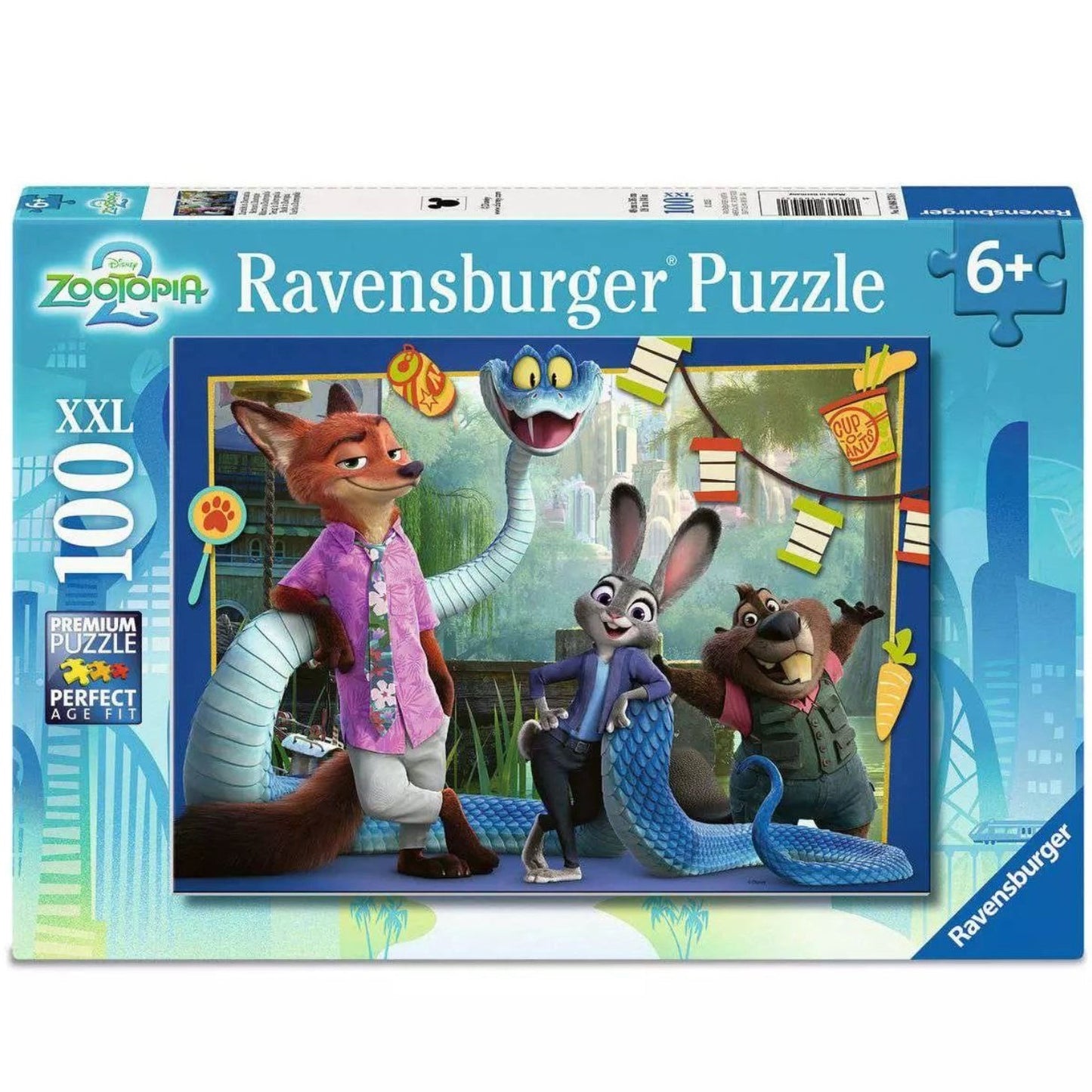 PUZZLE 100PC ZOOTOPIA BACK IN ZOOTROPOLI