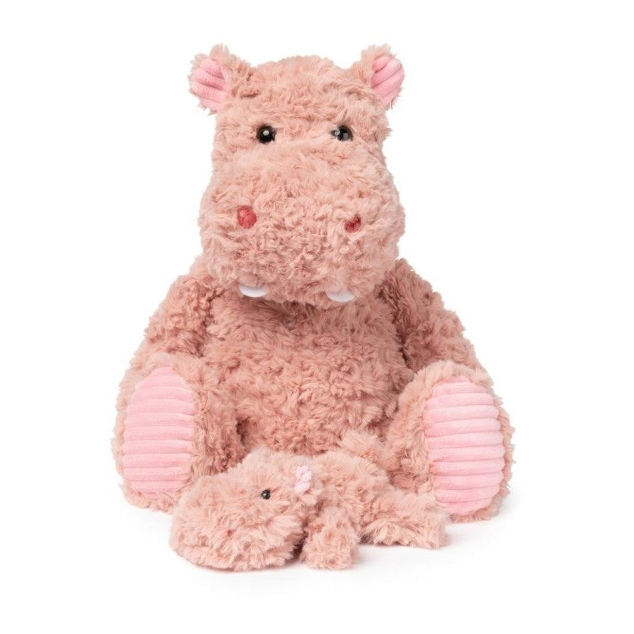 MINI & ME WEIGHTED PLUSH HIPPO HUGS