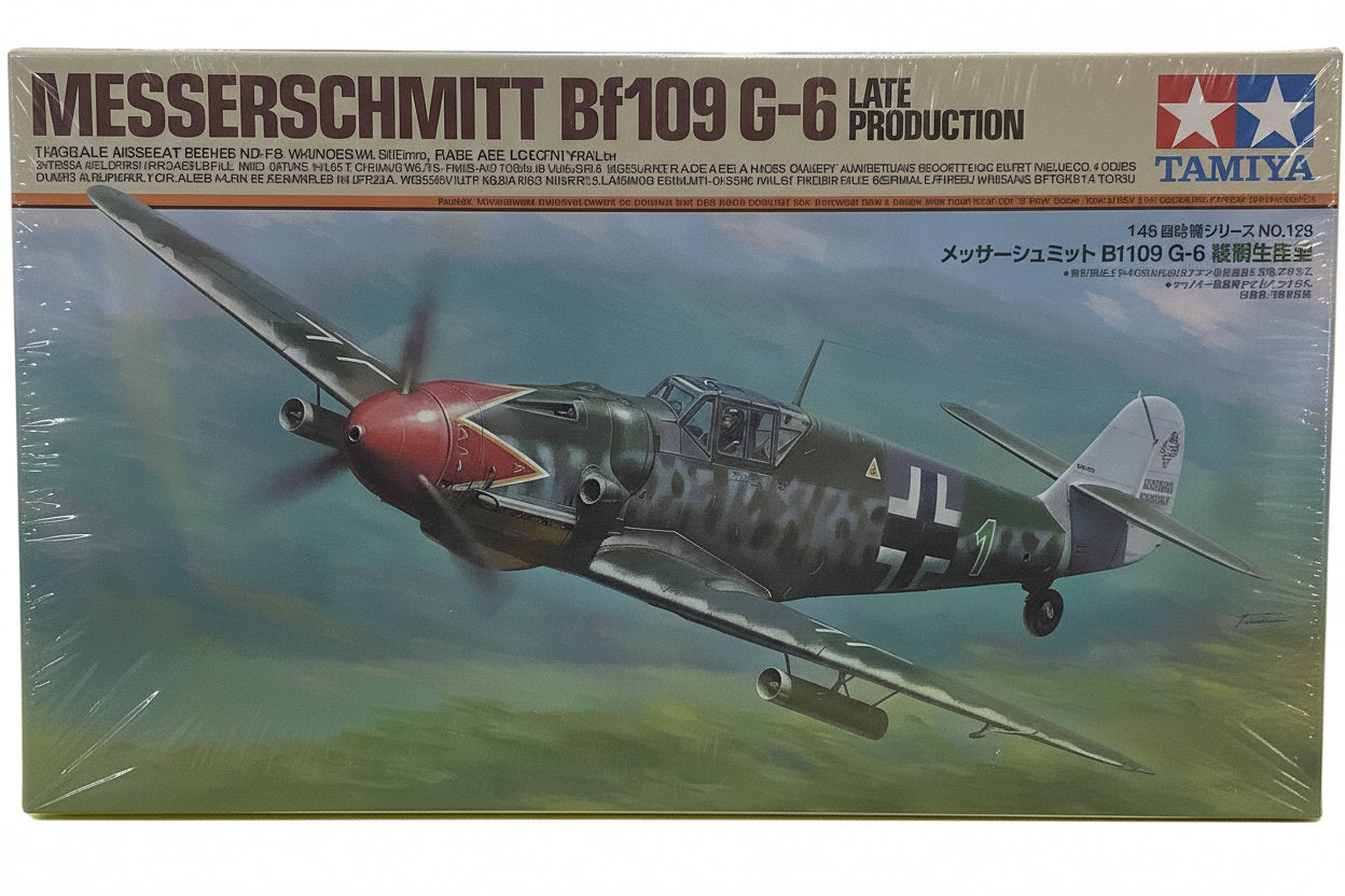 TAMIYA 1/48 MESSERSCHMITT BF 109 G8 LATE