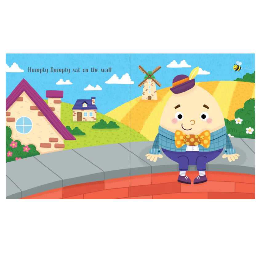 BOOK NURSERY RHYMES HUMPTY DUMPTY