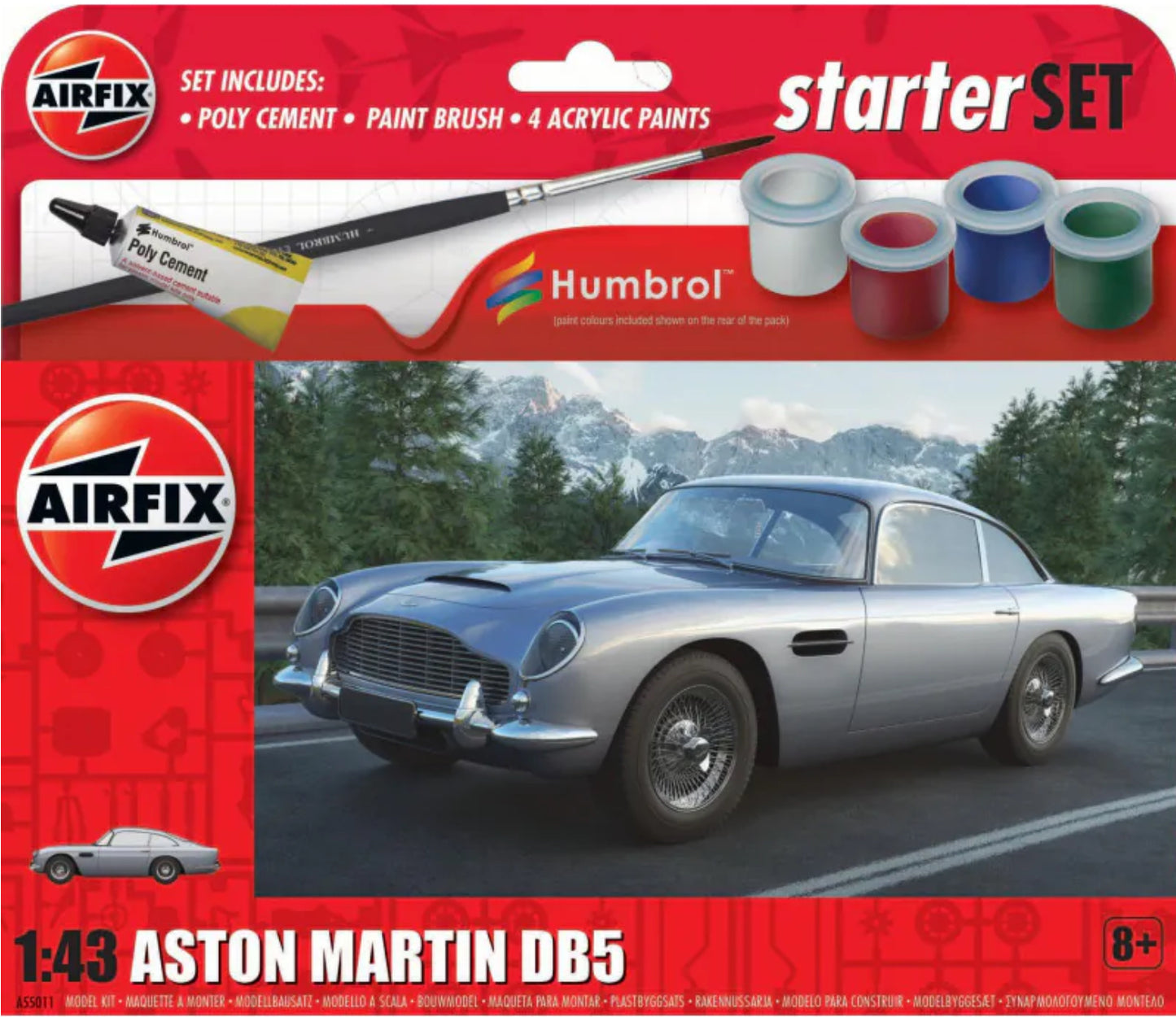 Airfix 1:43 Starter Aston Martin Db5