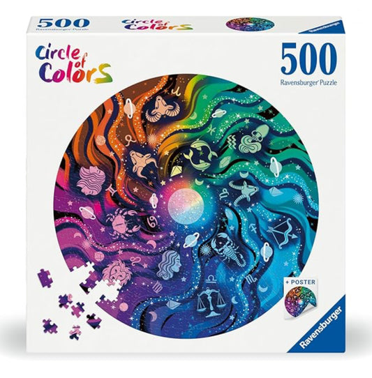 PUZZLE 500PC CIRCLE OF COLOR ASTRONOMY