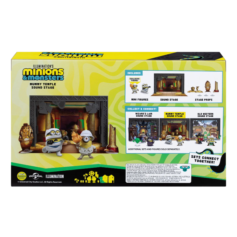 MINIONS 3 MINI FIG 2 PKT MUMMY TEMPLE