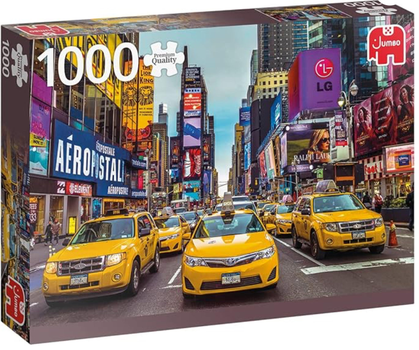PUZZLE 1000PC NEW YORK TAXIS