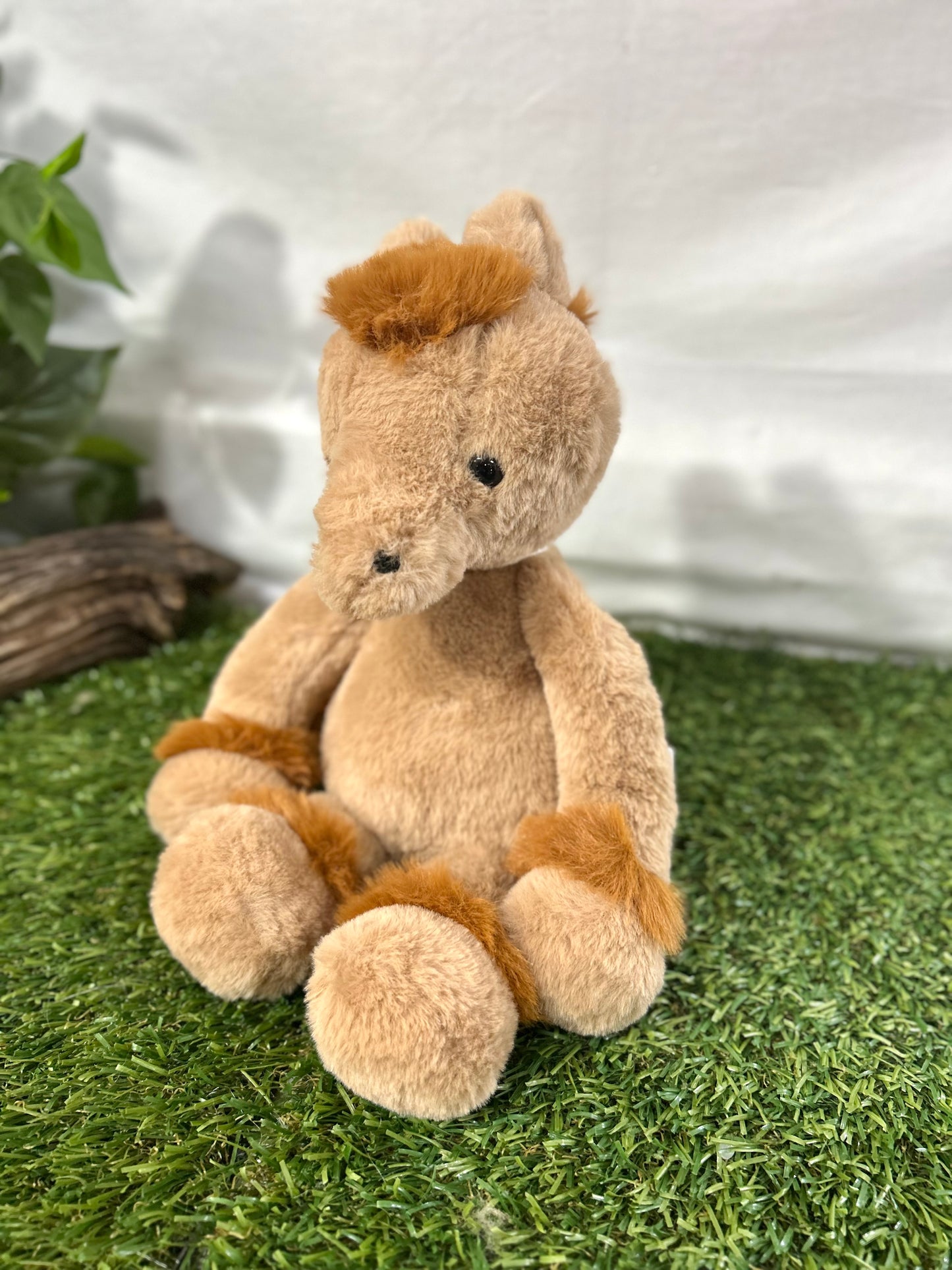 CB BEAR & ME CLIP CLOP PONY OATMEAL