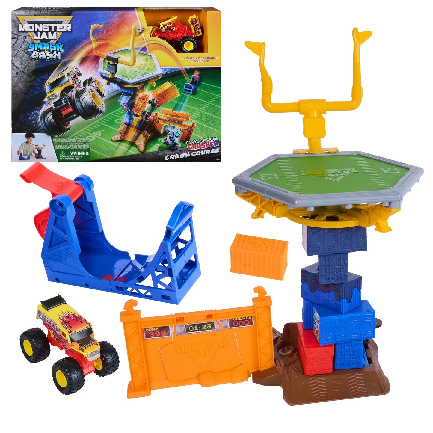 MONSTER JAM SMASH & BASH CRASH COURSE