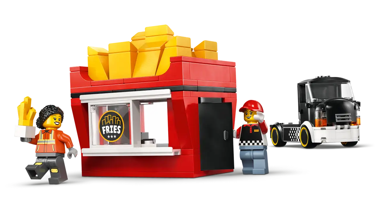 LEGO 60488 CITY FRIES FOOD TRUCK