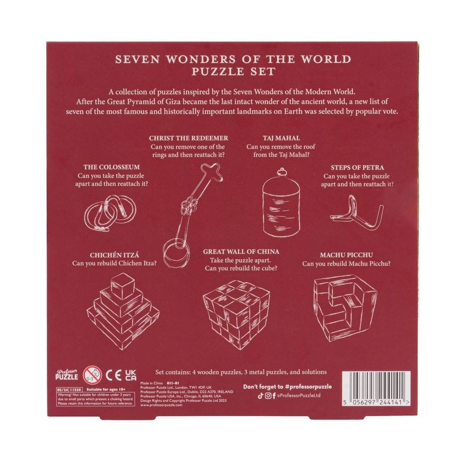PUZZLE LOST & FOUND 7 WONDERS OF THE WOR