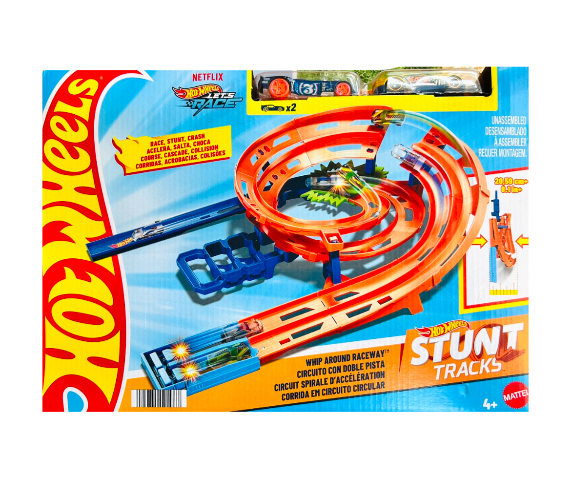H/W WHIP AROUND RACEWAY SPIRAL ACTION