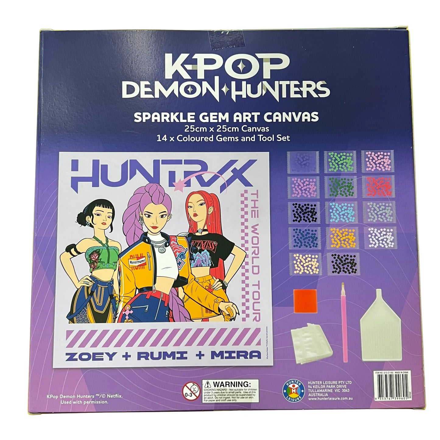 KPOP D/H GEM ART CANVAS