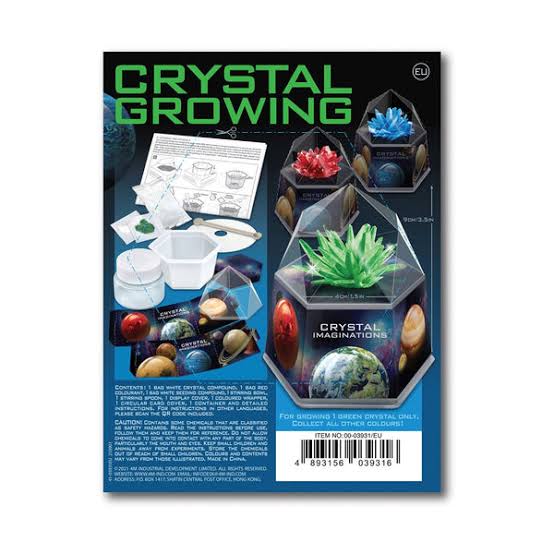 4M CRYTAL GROWING KIT SPACE GEM GREEN