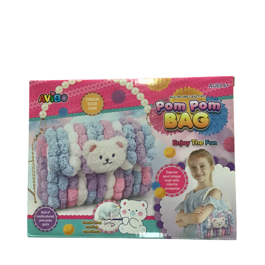 POM POM HANDBAG CRAFT SET