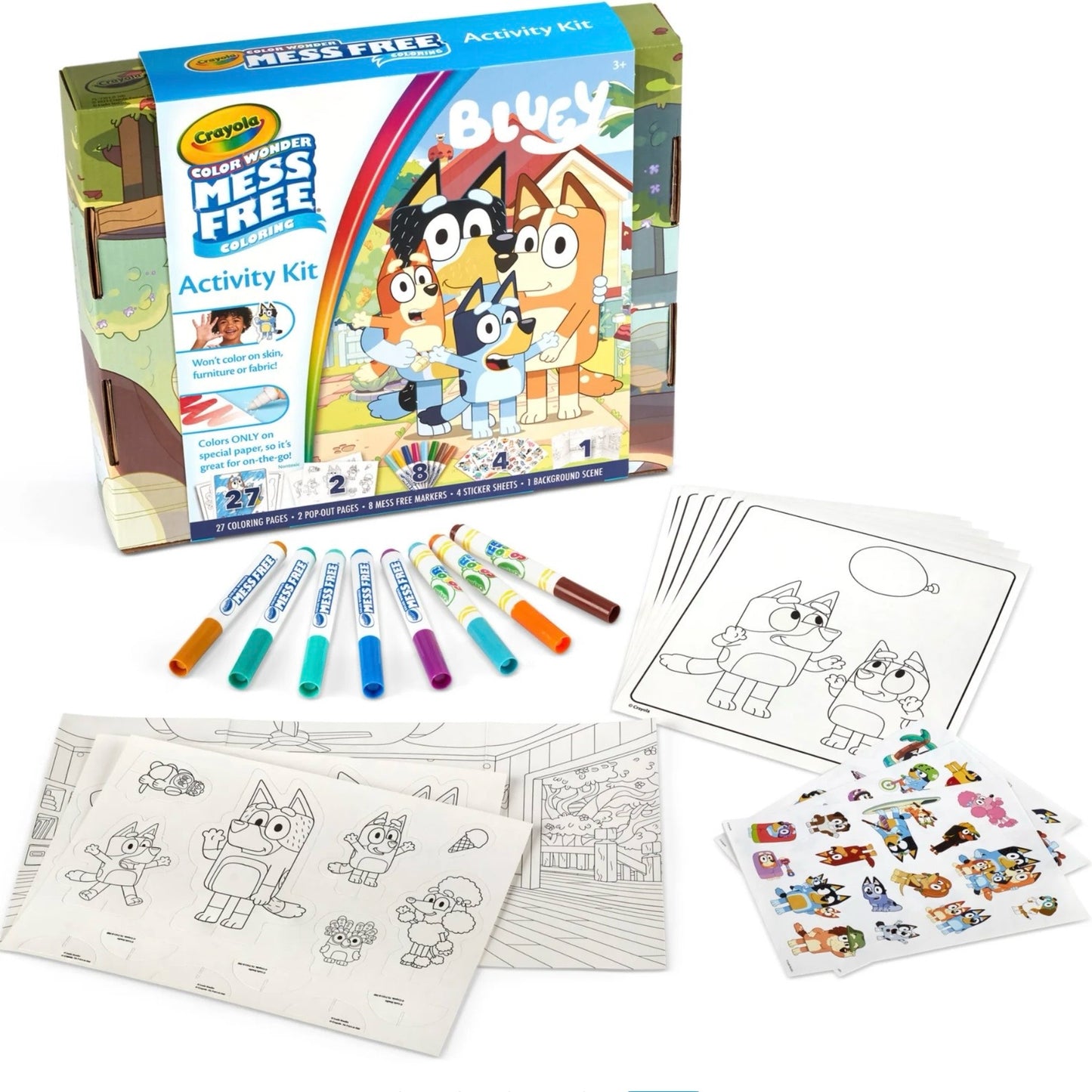 CRAYOLA COLOR WONDER ACTIVITY KIT BLUEY