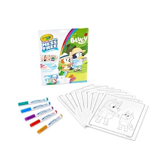 CRAYOLA COLOR WONDER FOLDALOPE BLUEY