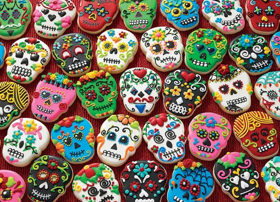 PUZZLE 1000PC SUGAR SKULLS COOKIES