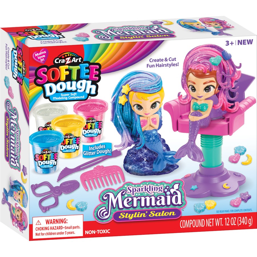 CRA-Z-ART SOFTEE DOUGH MERMAID STYLIN
