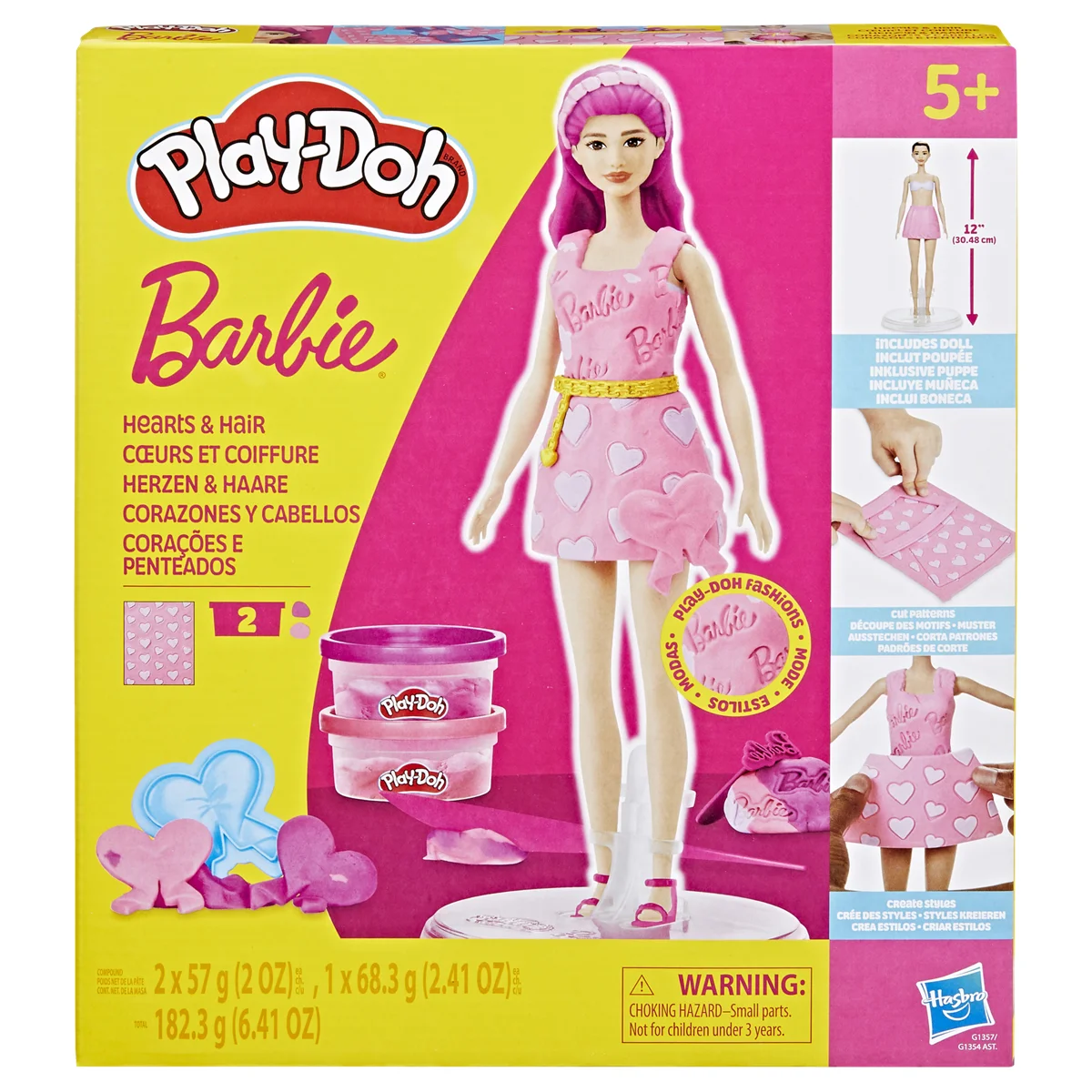 PD BARBIE HEARTS AND HAIR