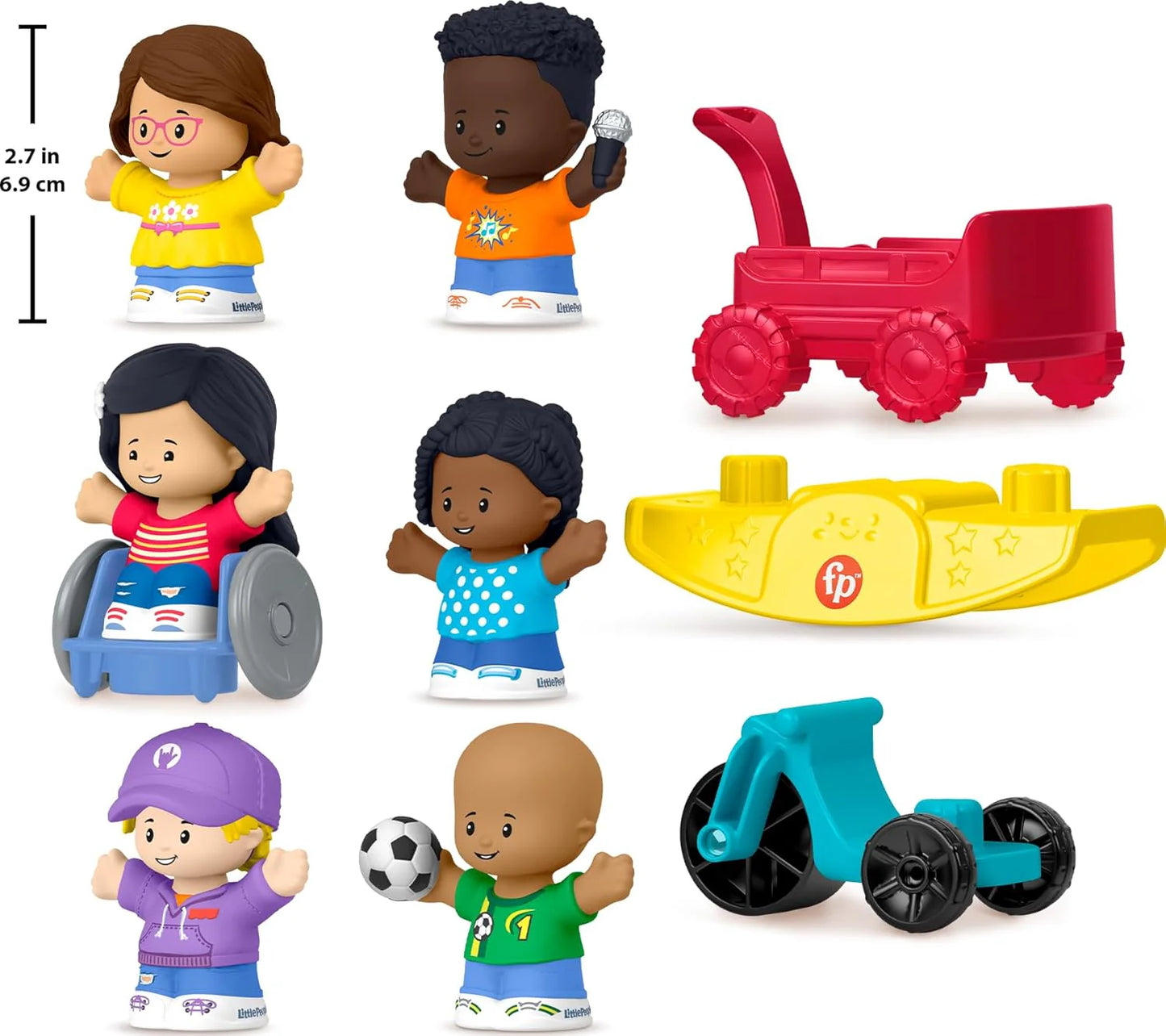 F/P LP TOYGETHERNESS 6 FIG & TOYS SET