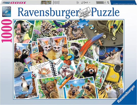 PUZZLE 1000PC A TRAVELERS JOURNAL NEW