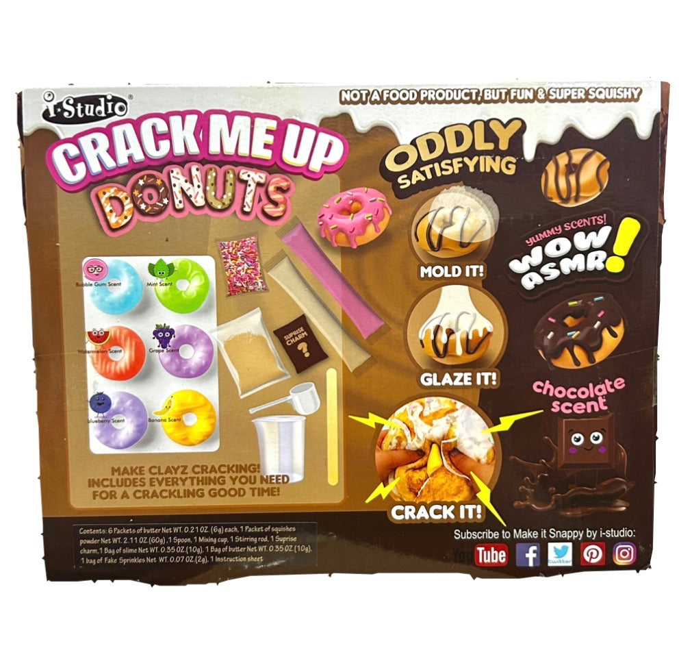 CLAYZ CRACKING CRACK ME UP DONUTS