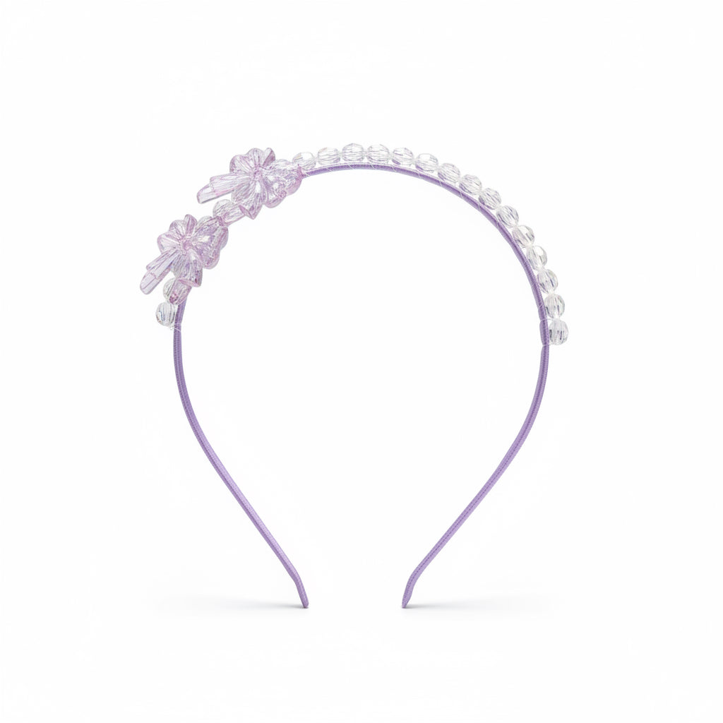 C/NICE HC06495A BOW BEADED HEADBAND AST