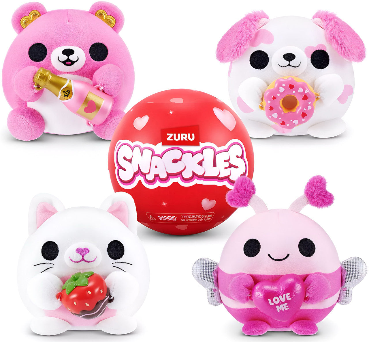 ZURU SNACKLES 5" CAPSULE LOVE S2
