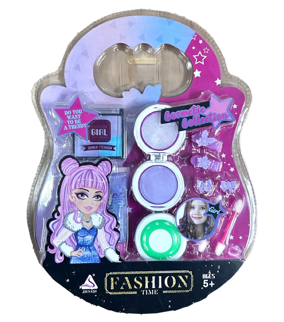 FASHION TIME PRETTY EYES & HAIR SET