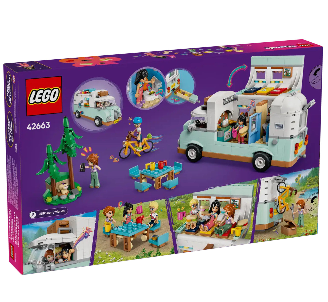 LEGO 42663 FRIENDS CAMPER VAN ADVENTURE