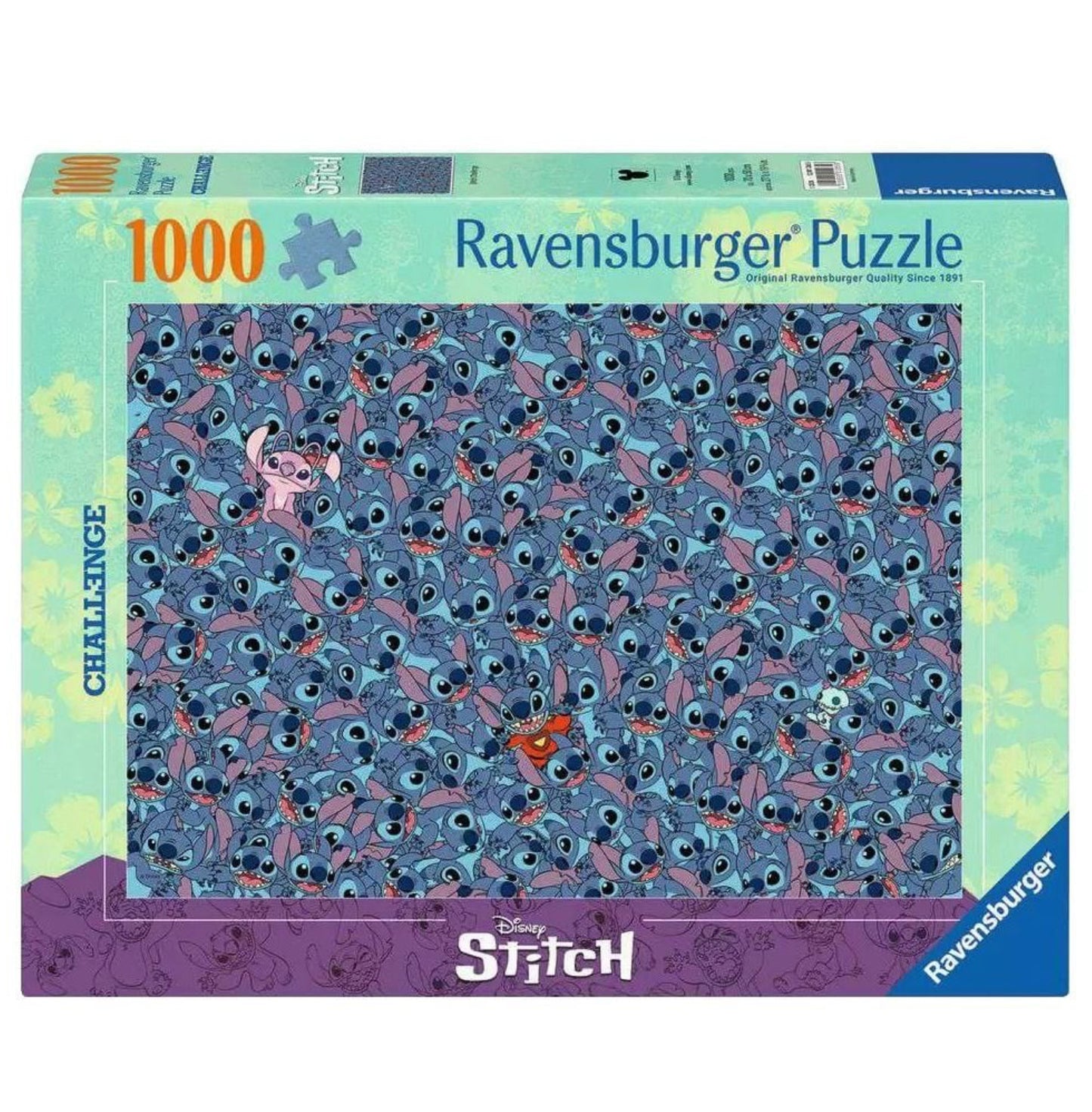 PUZZLE 1000PC STITCH CHALLENGE