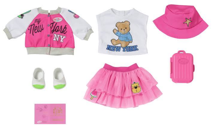 BB BABY BORN TRAVEL SET 43CM