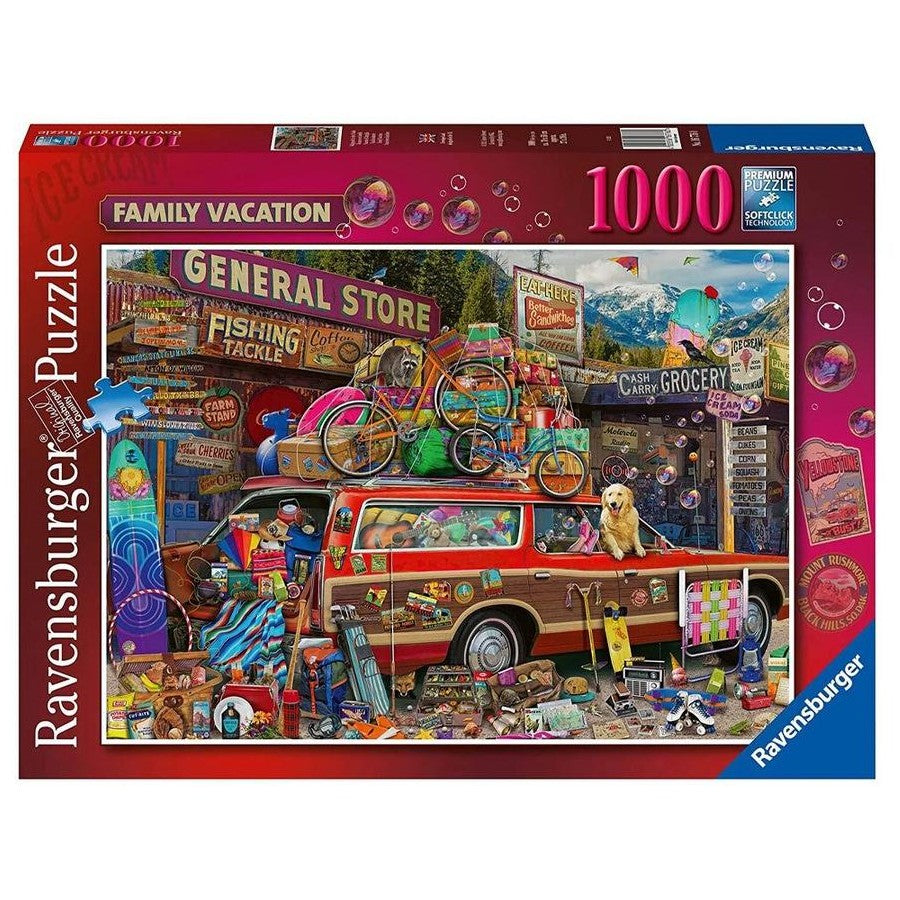 PUZZLE 1000PC FAMILY VACATION