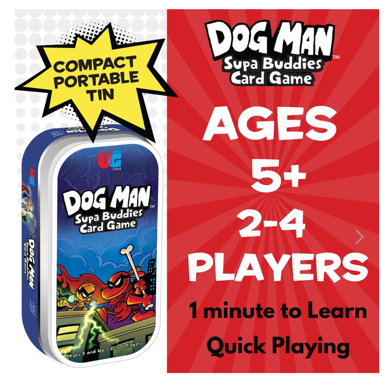 GAME DOG MAN SUPER BUDDIES IN TIN