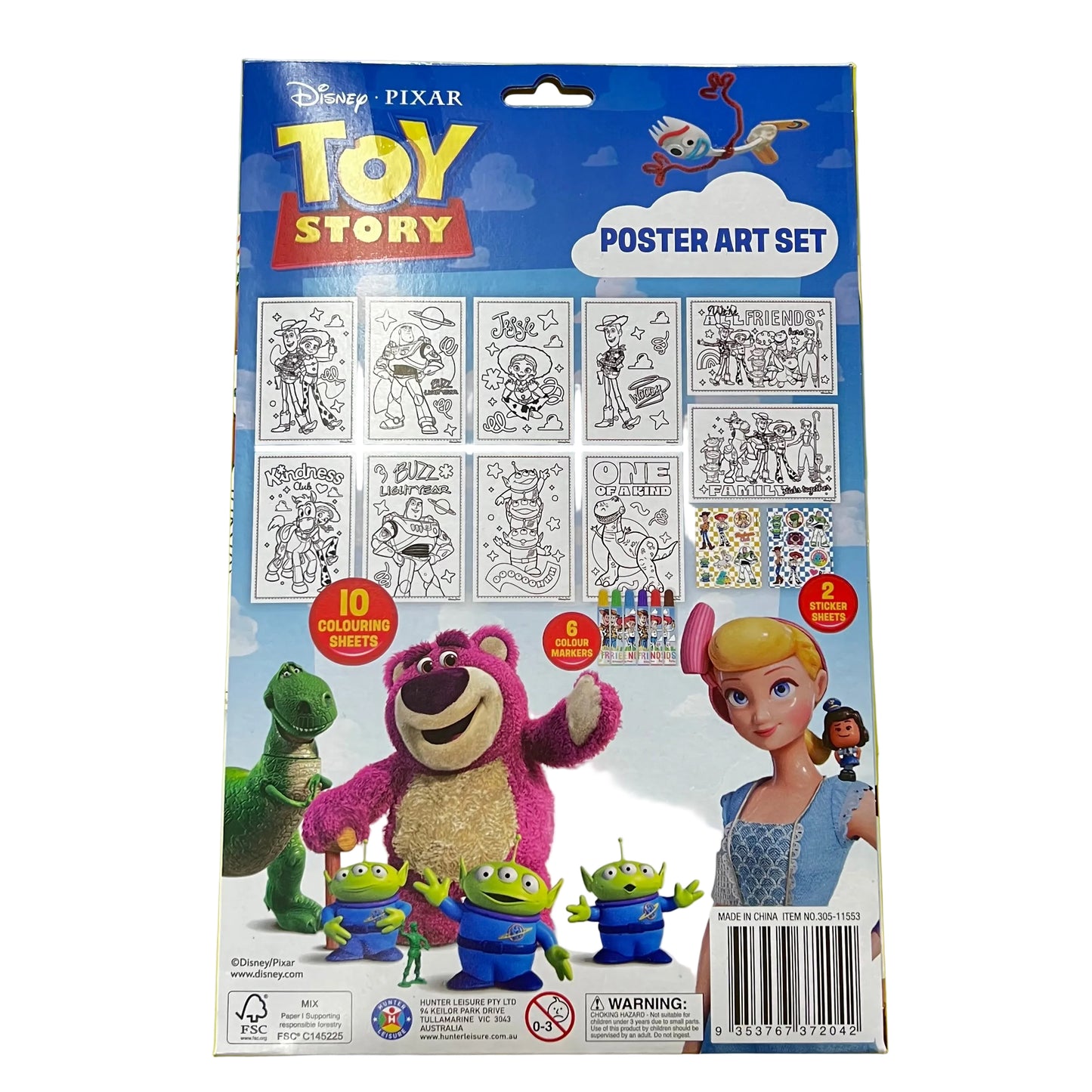 TOY STORY POSTER ART SET