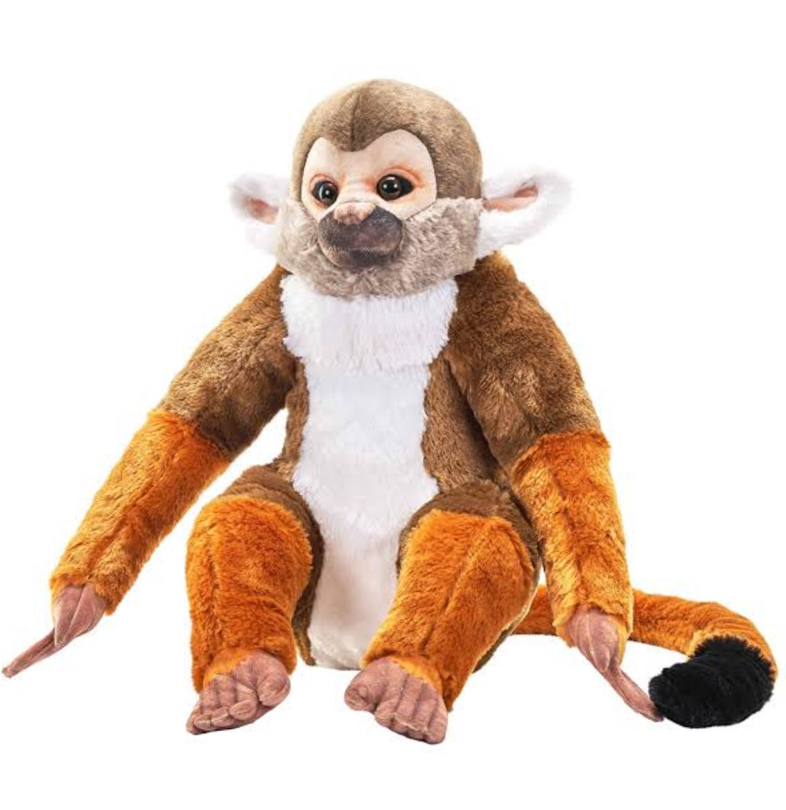 WILD ARTIST PLUSH SQUIRREL MONKEY
