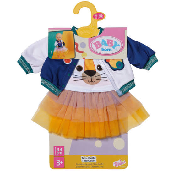 BABY BORN TUTU OUTFIT 43CM