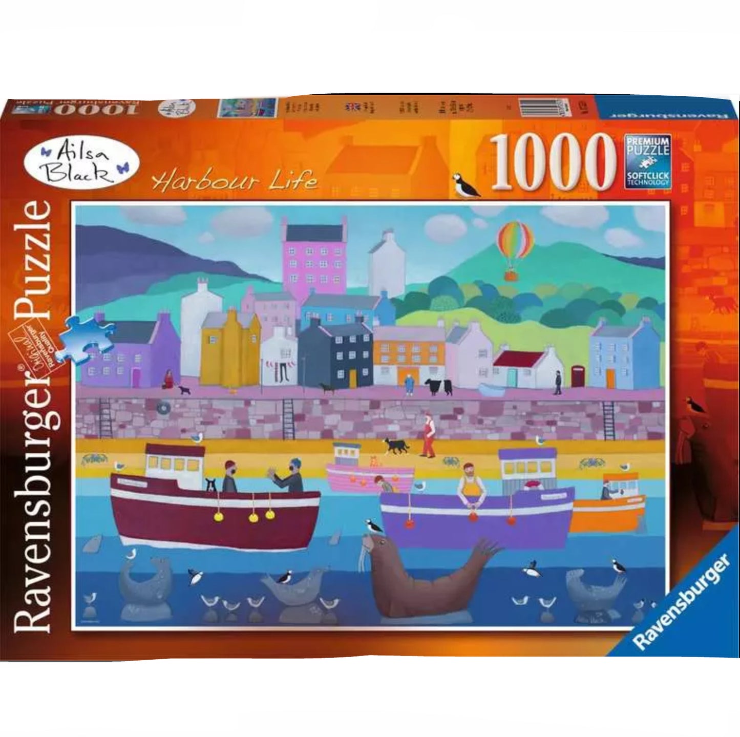 PUZZLE 1000PC HARBOUR LIFE NEW