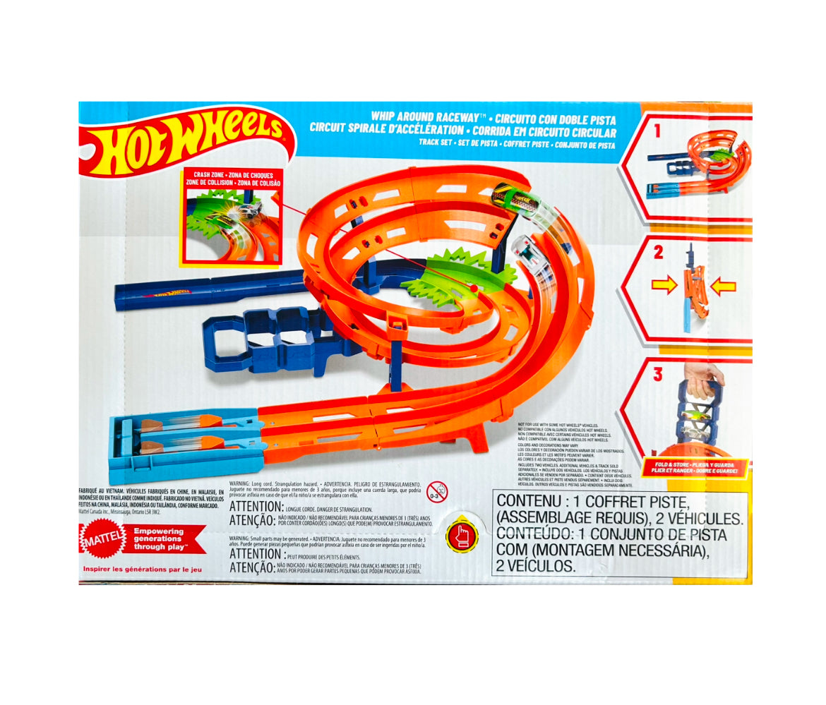 H/W WHIP AROUND RACEWAY SPIRAL ACTION