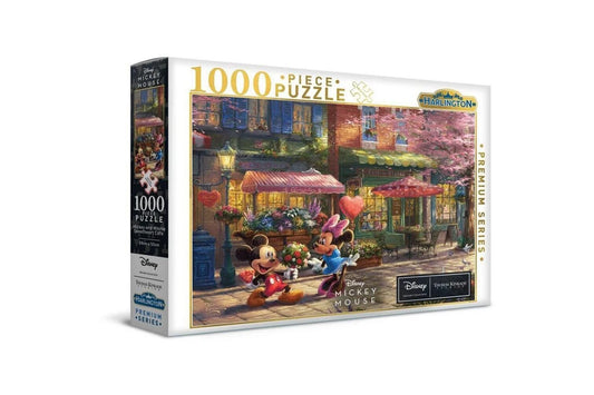 PUZZLE 1000PC DISNEY MICKEY & MINNIE CAF