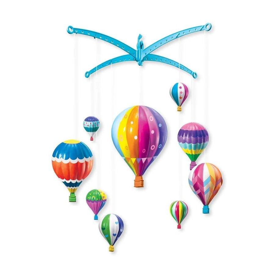 4M KIDZMAKER HOT AIR BALLOONS MOBILE