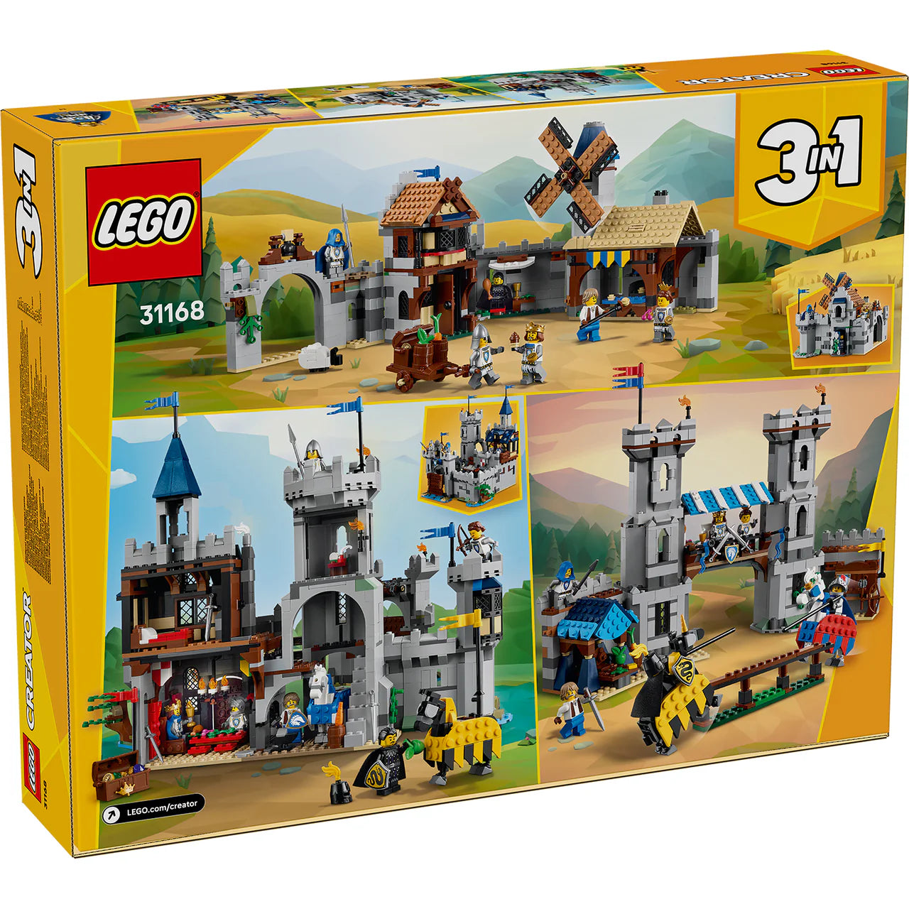 LEGO 31168 CREATOR MEDIEVAL KNIGHT CASTL