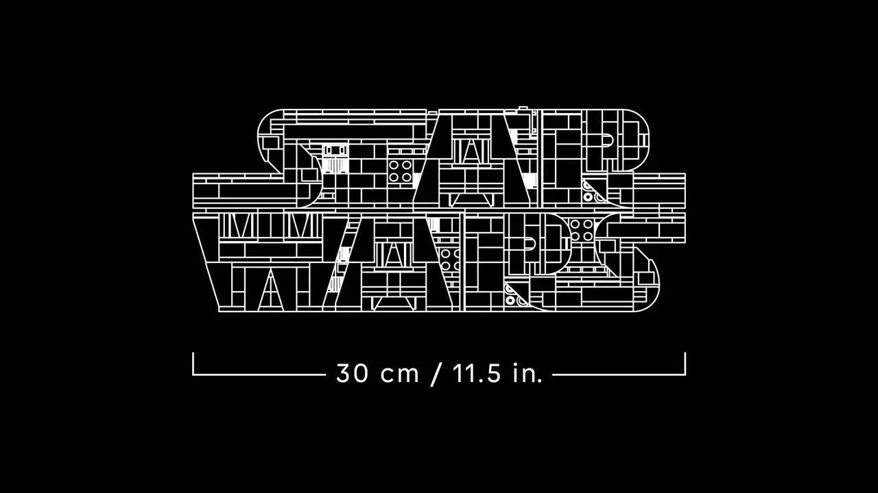 LEGO 75407 SW STAR WARS LOGO