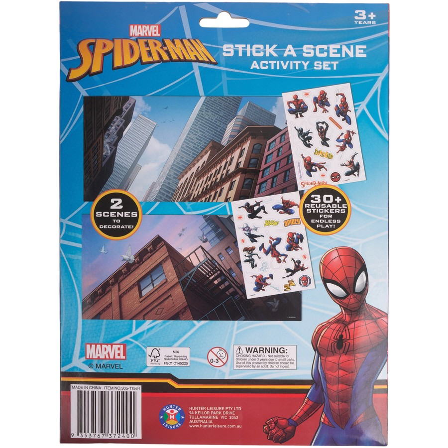 SPIDERMAN STICK A SCENE