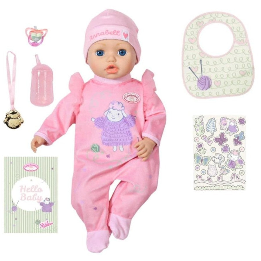BABY ANNABELL ACTIVE ANNABELL 43CM DOLL