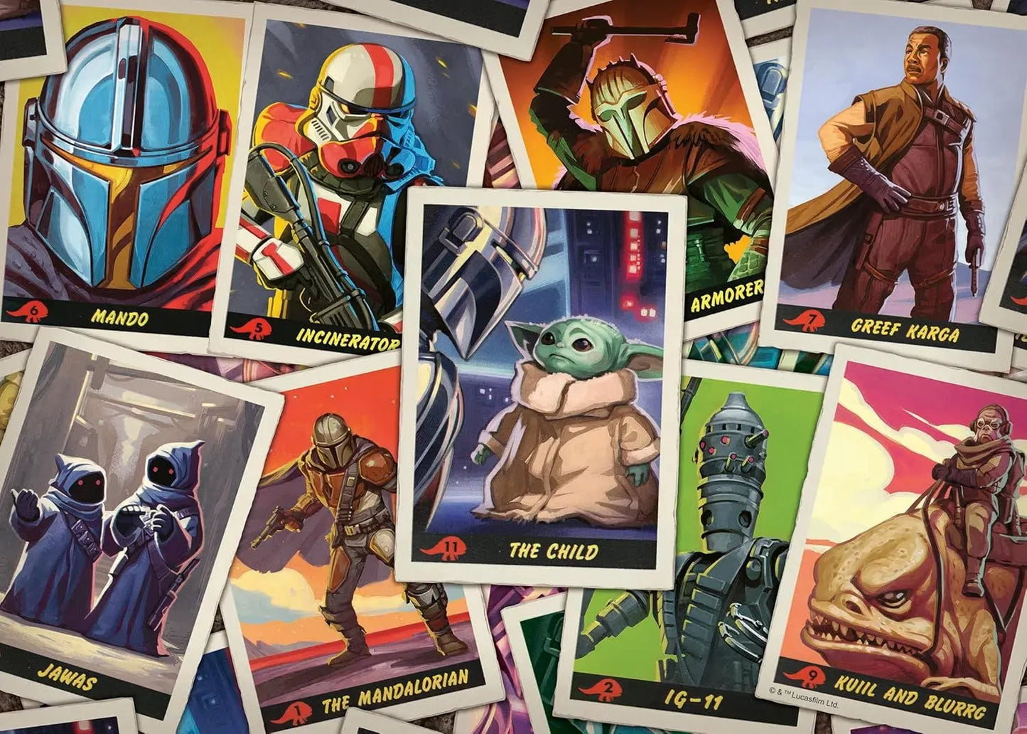 PUZZLE 1000PC STAR WARS MANDALORIAN NEW