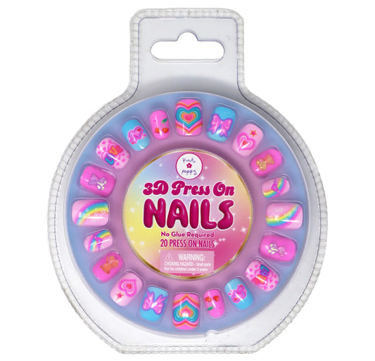 P/POP 3D GUMMY BEAR PRESS ON NAILS